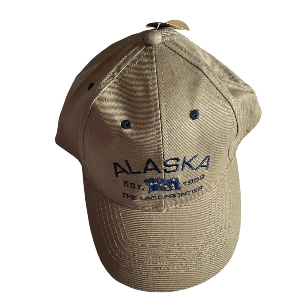 Tongass Trading Company Alaska SnapBack Hat Baseball Cap Beige size OS - Picture 3 of 11